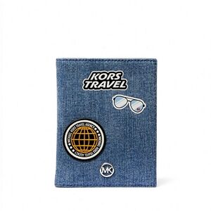 Michael Kors Denim Travel Card Holder